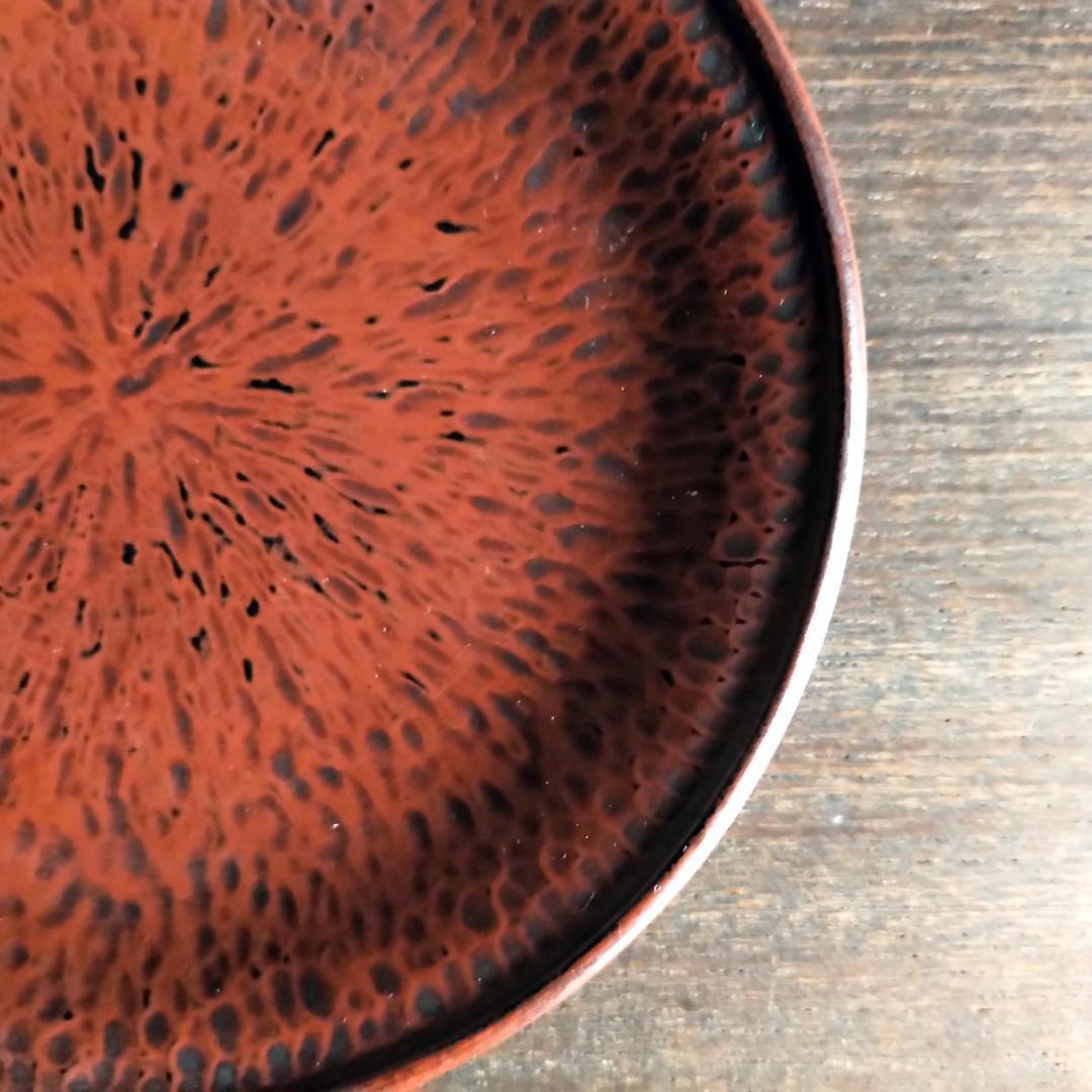 【なつ：2枚】博古堂　刀痕の美　銘々皿・菓子皿・茶托　③+④