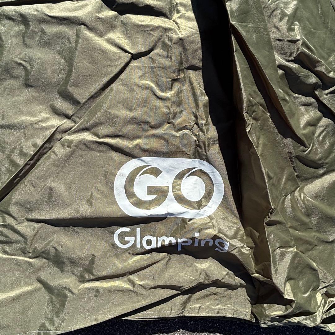 GO GLAMPING ワンポールテント カーキ　ソロ