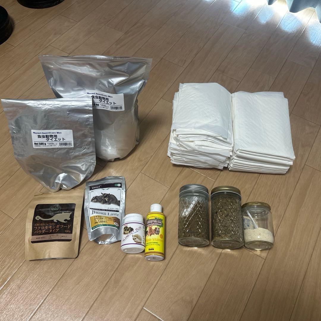 モモンガ　ケージと付属品セット