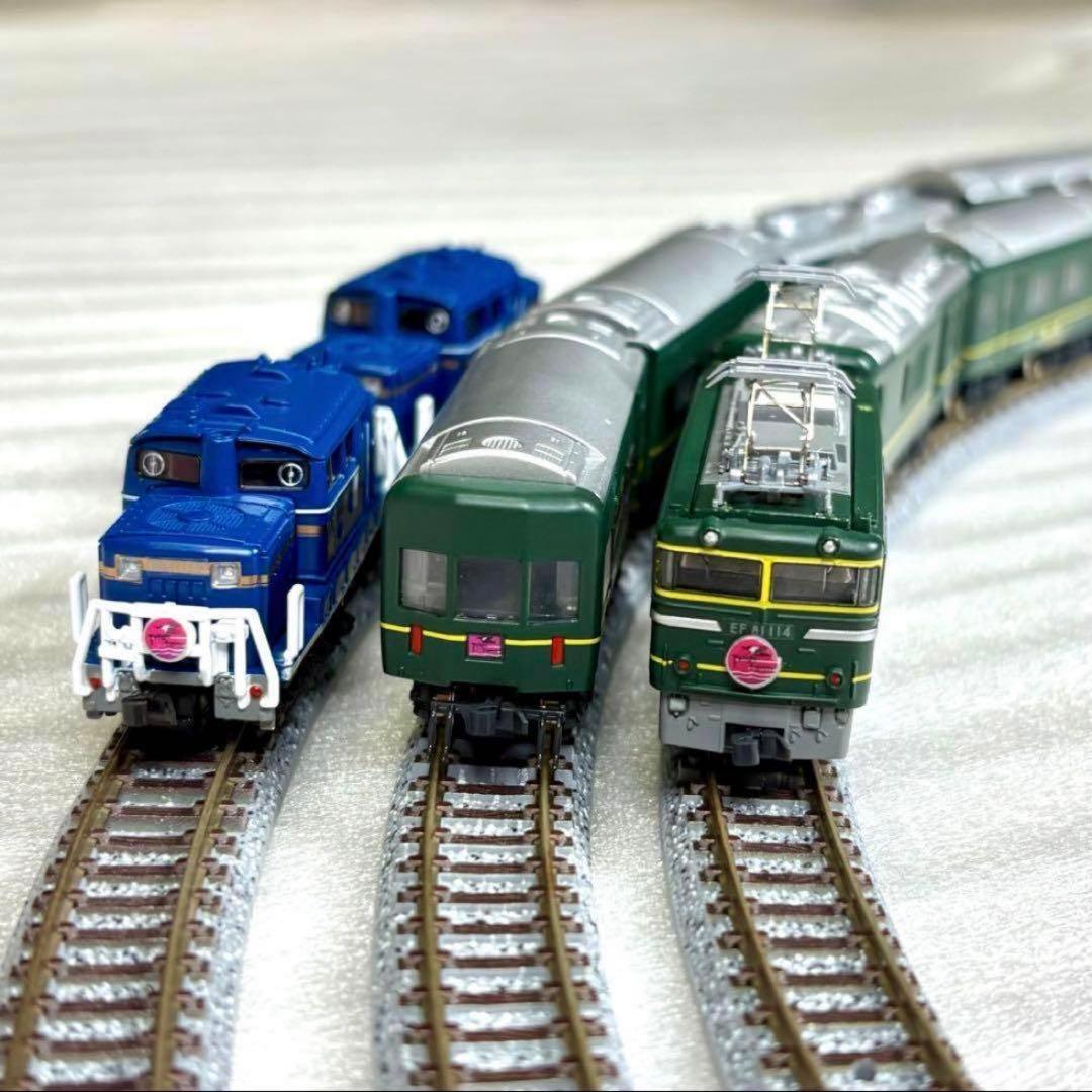 Bトレイン トワイライトエクスプレスフル編成＋EF81、DD51N化機関車動力化