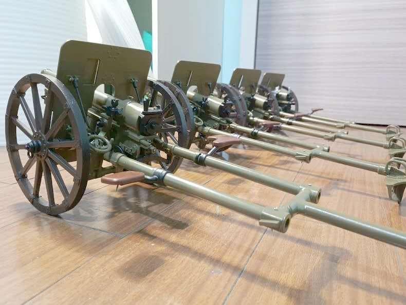 １/6スケール　手作　四一式山砲　模型レプリカ　新品