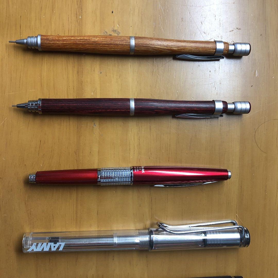 【値引き交渉あり】高級シャーペン13本売り(ステッドラーロールペンケース付)