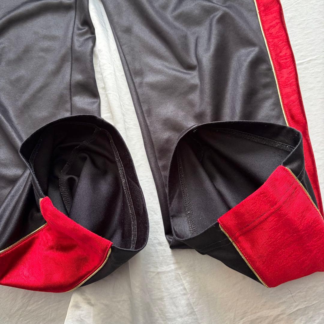 チャンピオン　Champion ジャージ上下セット 黒/赤　トラックジャケット