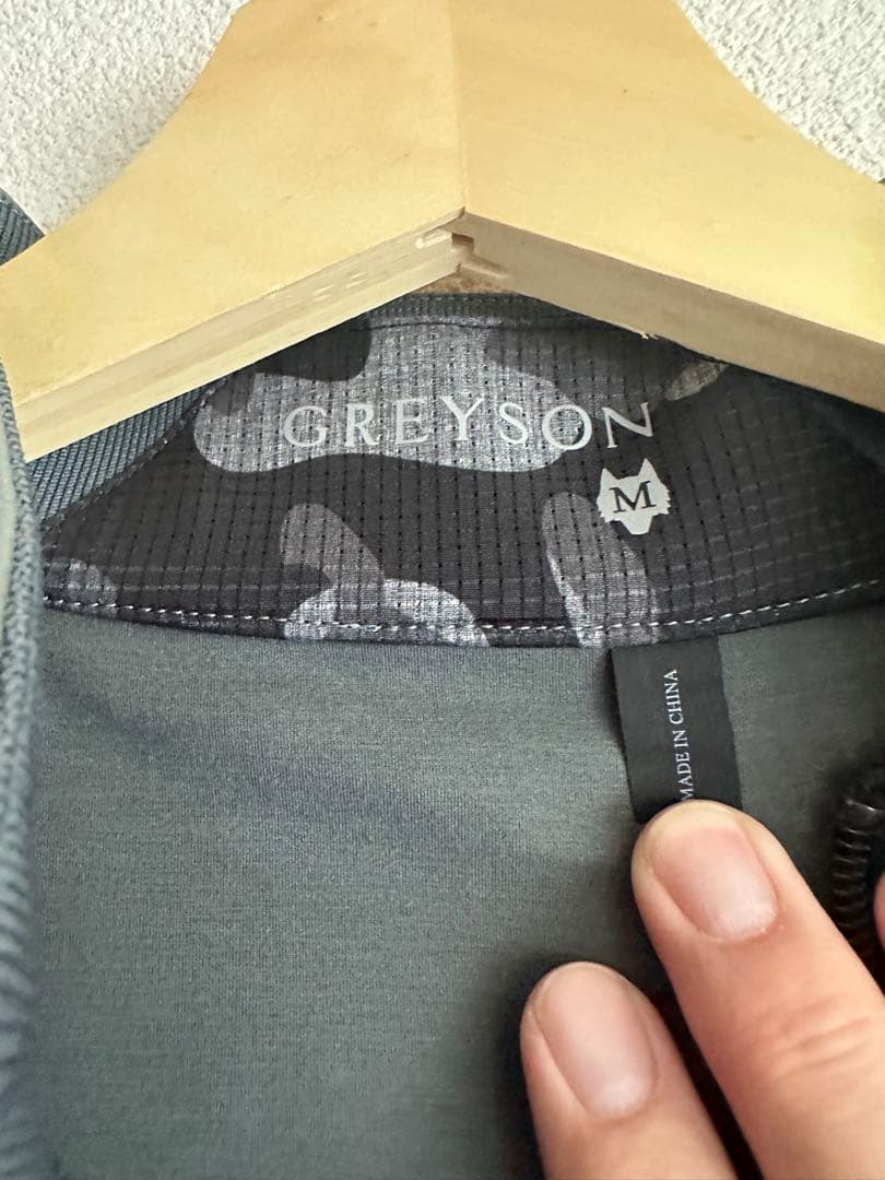 【グレイソンGREYSON】SEQUOIA 1/4 ZIP セコイア M