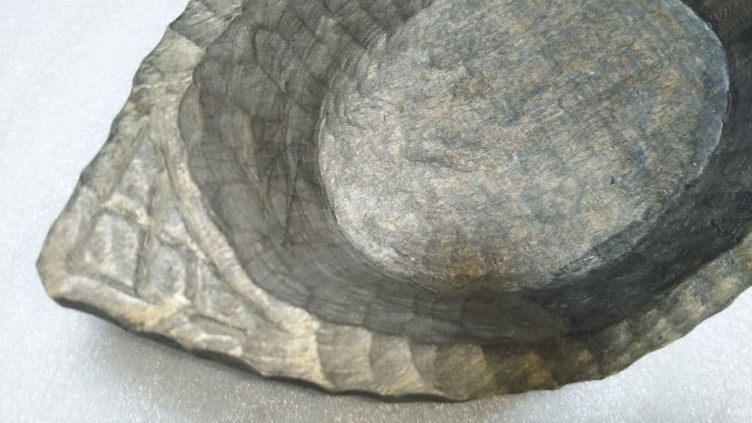 (値下げ)ニマ　アイヌ民具　木彫りの器　本場物美品