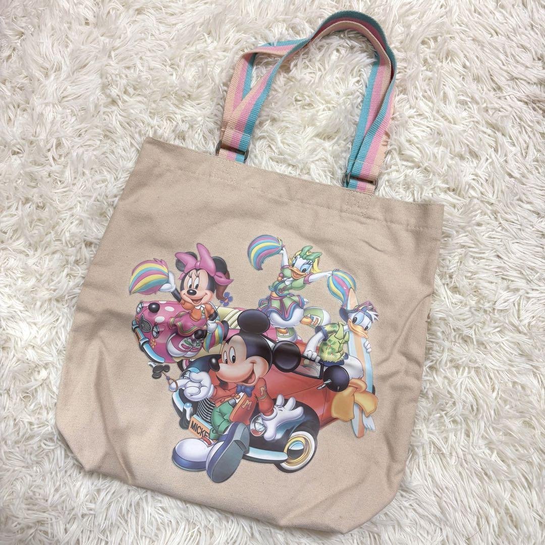 ディズニー ロックアラウンドザマウス キャンバストートバッグ