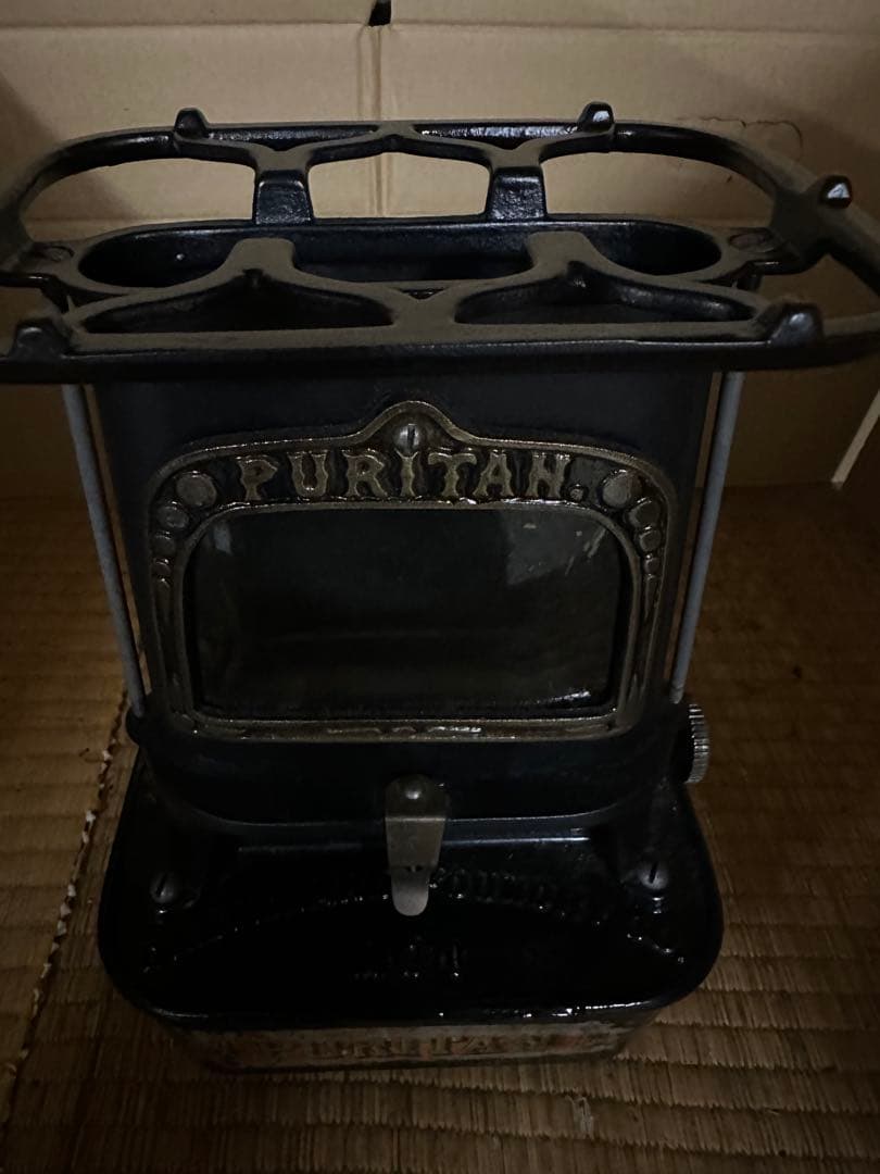 レア個体　アイロンストーブ　Puritan