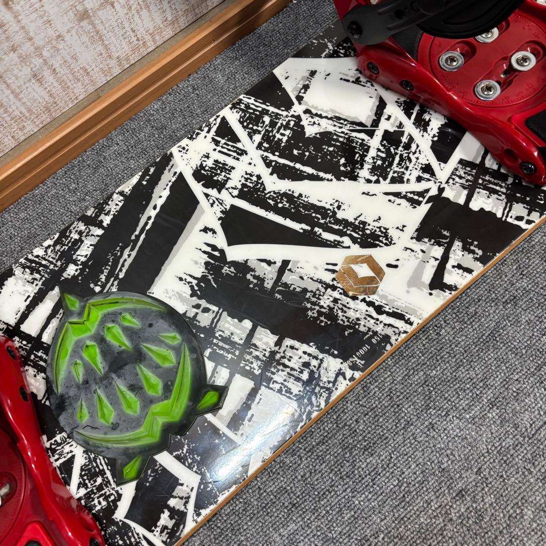 【送料無料】FTWO スノーボードセット