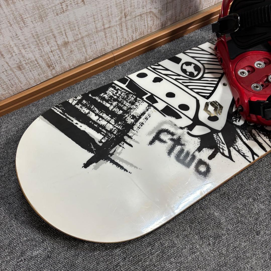 【送料無料】FTWO スノーボードセット