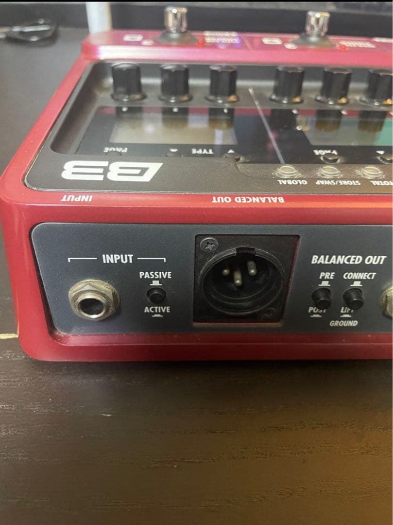 ZOOM ベース用エフェクト アンプシミュレーター B3 マルチエフェクター