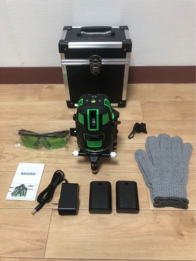 5ライン6点　グリーンレーザー墨出し器墨出し機墨出器測定器水準器水平器/高精度
