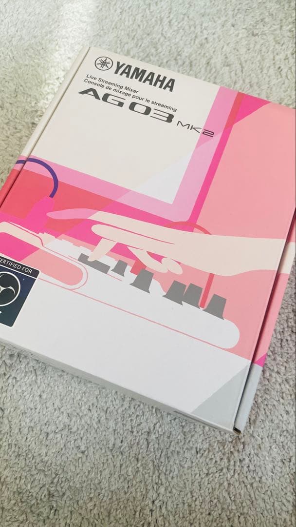 【超美品】Yamaha AG03 MK2 ライブストリーミングミキサー