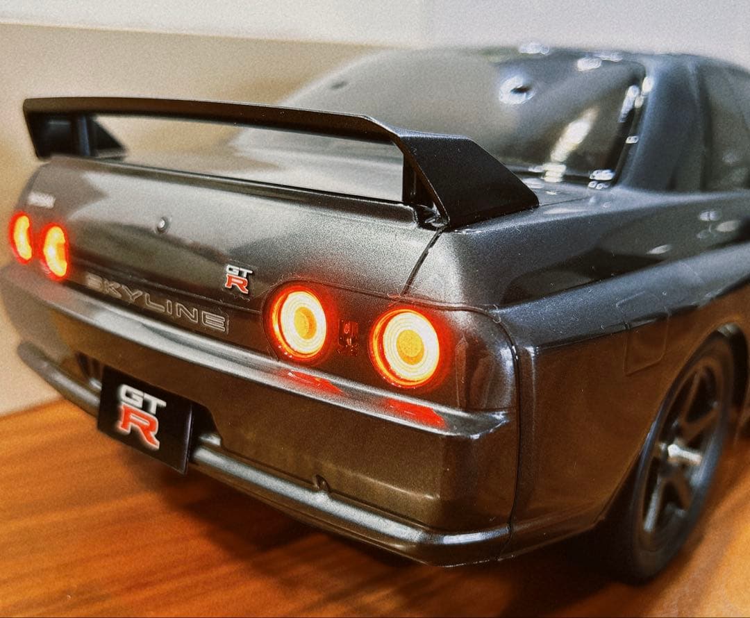 電飾付 タミヤ SP.1365 スカイライン GT-R R32 スペアボディ