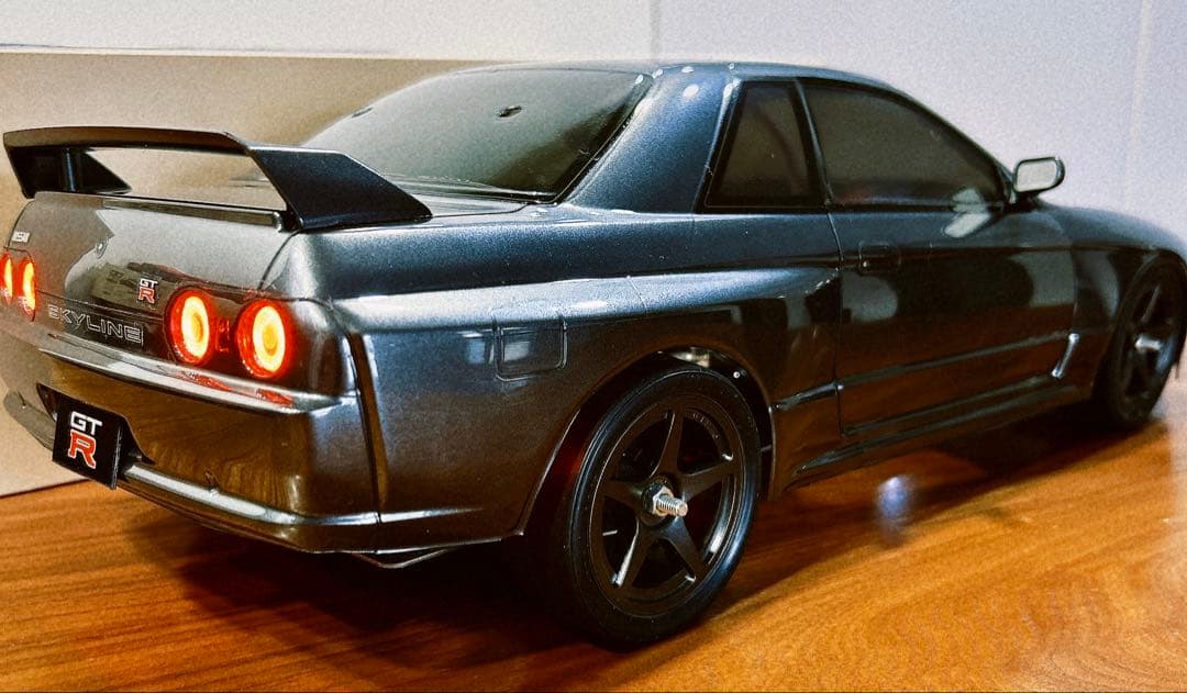 電飾付 タミヤ SP.1365 スカイライン GT-R R32 スペアボディ
