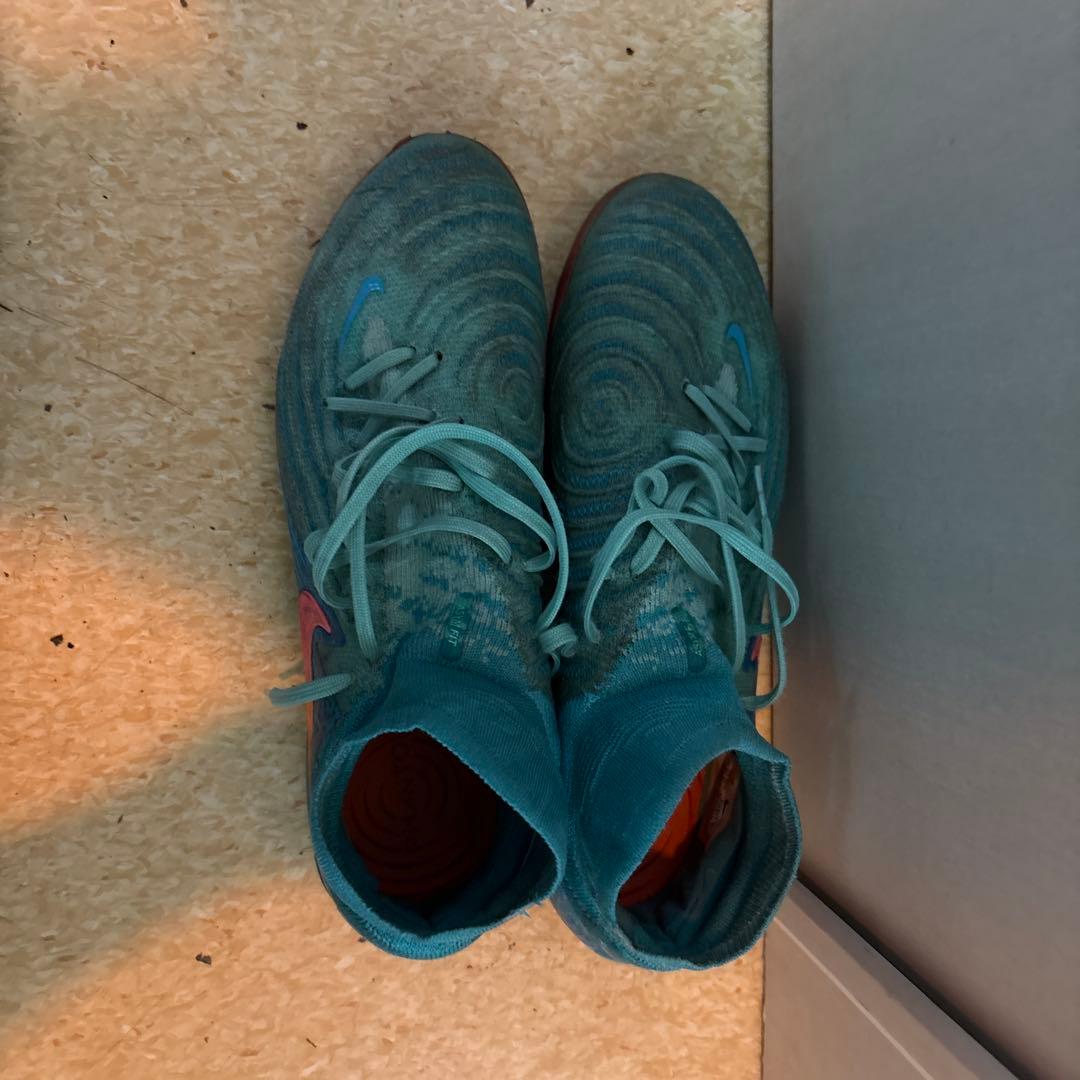 Nike サッカーシューズ スパイク 青緑