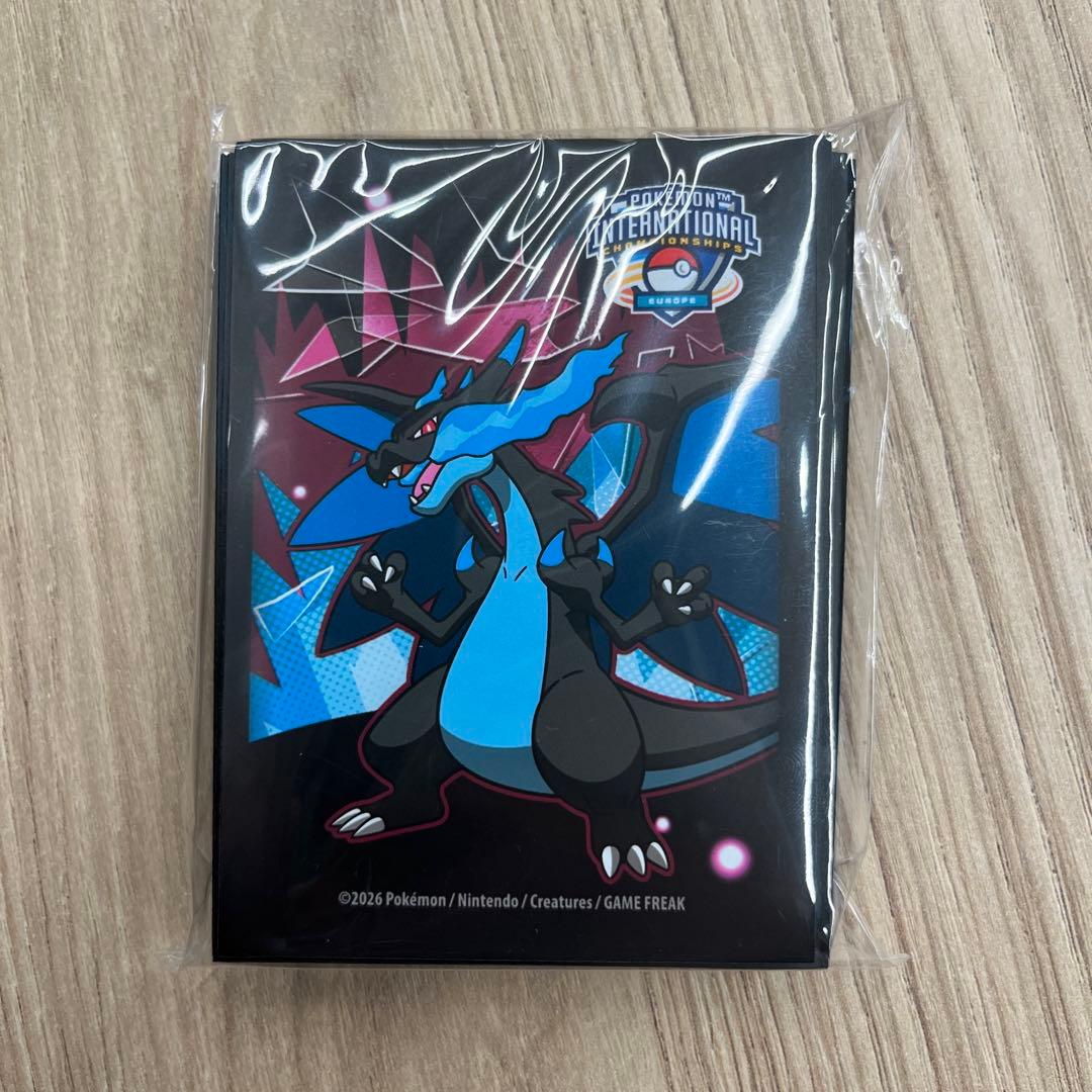 ポケモンカード　メガリザードンX スリーブ　EUIC2026 ロンドン