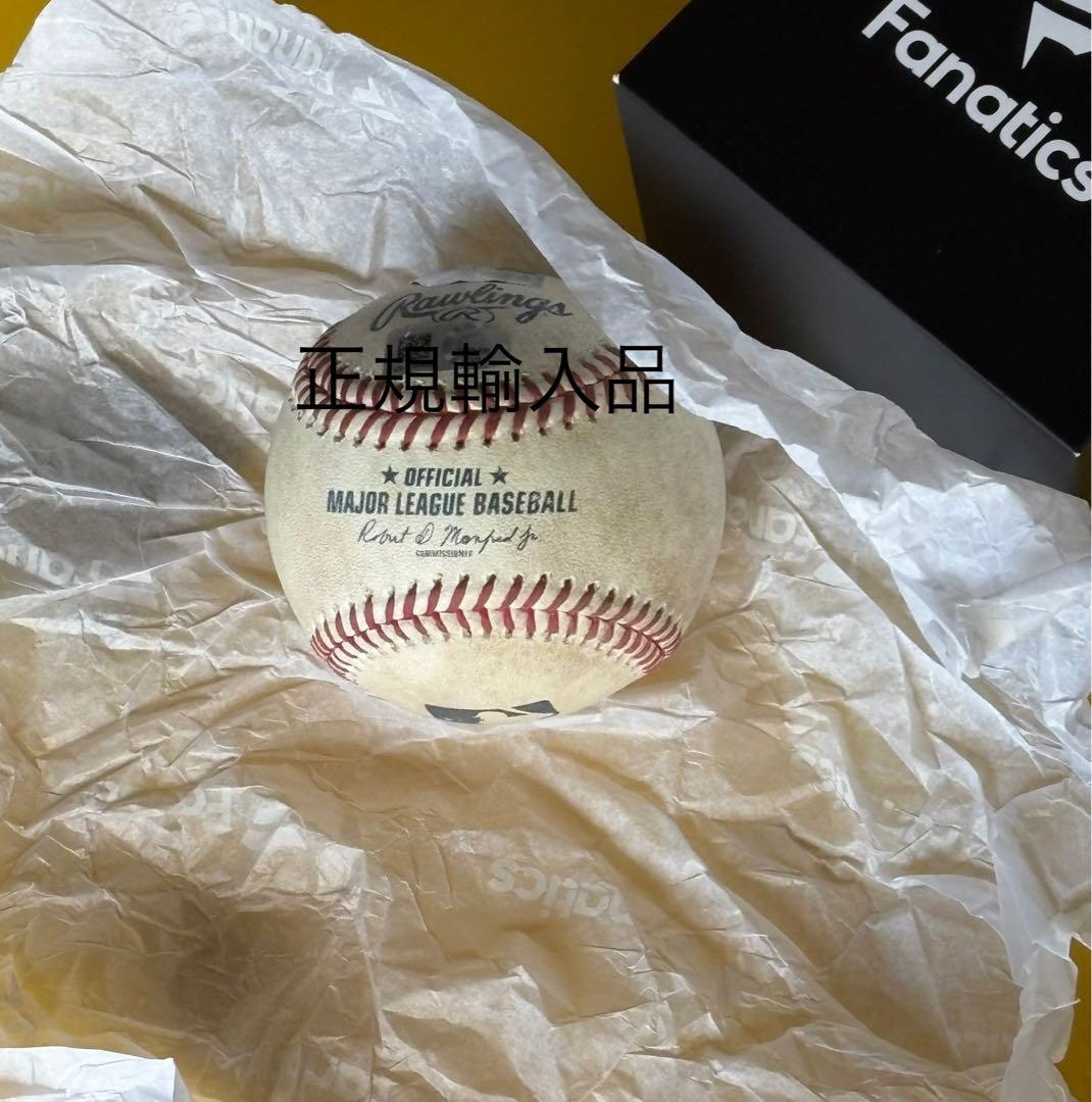 MLB NYヤンキース A.JUDGE 実使用球 2023.4.20 ジャッジ