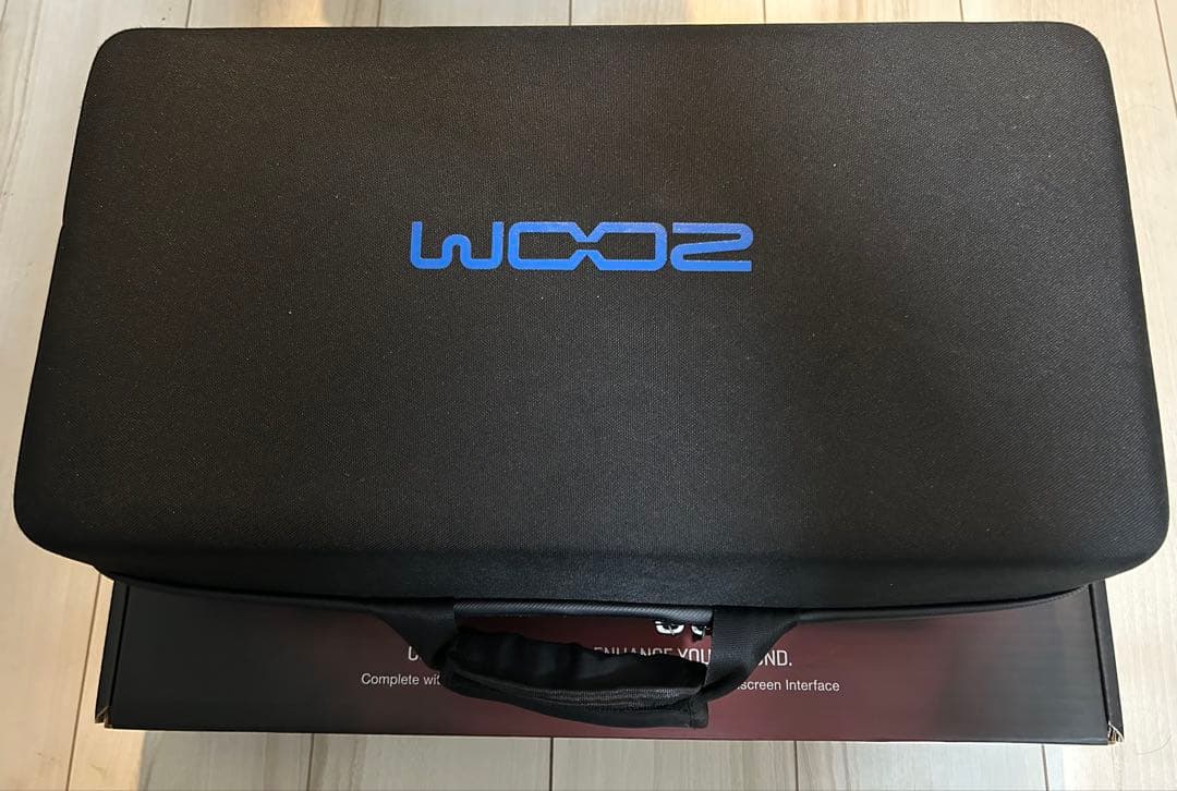 zoom B6 箱、取扱説明、ケース、ペダル、BTA-1、ストラップ　セット