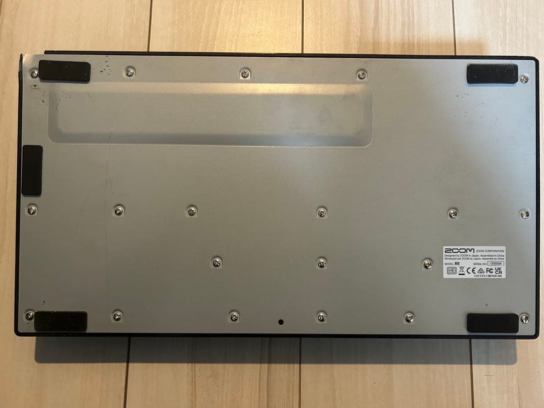 zoom B6 箱、取扱説明、ケース、ペダル、BTA-1、ストラップ　セット