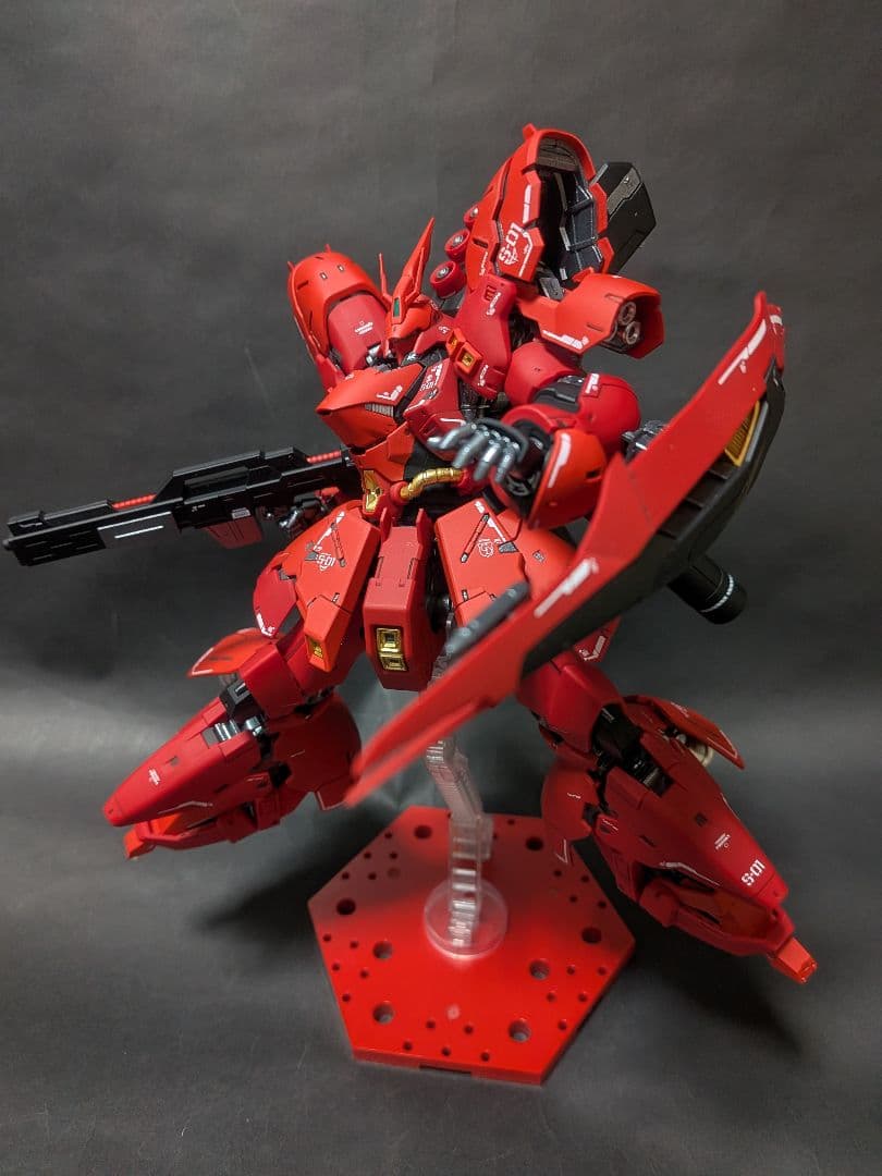ヒ*ロ様 完成品 ガンプラ RG サザビー MSN-04 SAZABI