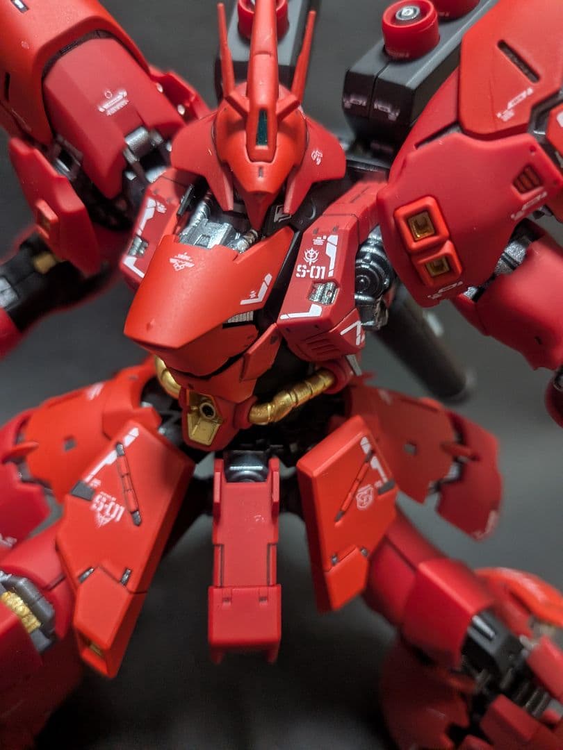 ヒ*ロ様 完成品 ガンプラ RG サザビー MSN-04 SAZABI