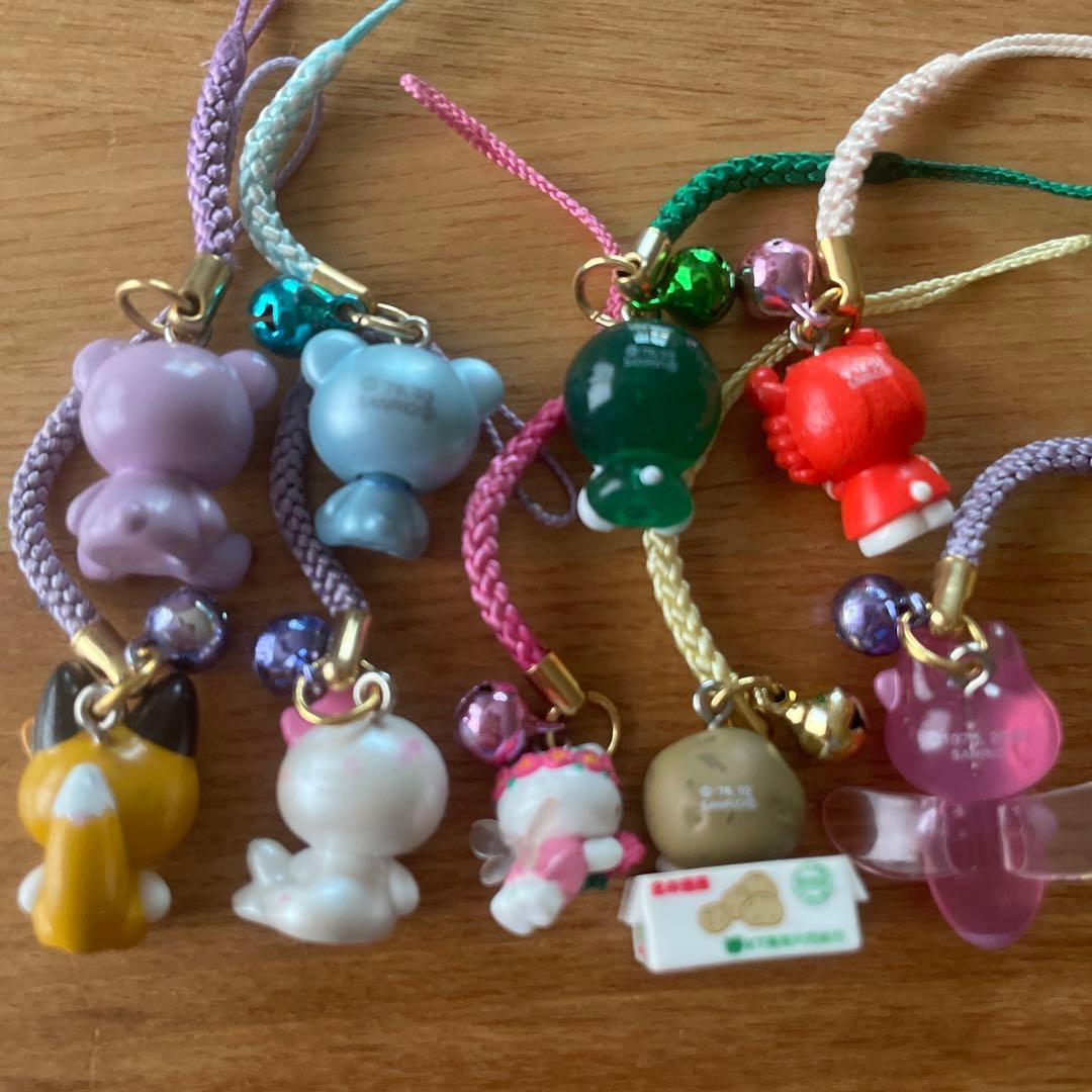 ご当地 キティ 地域限定 根付け ファスナーマスコット 74個 まとめ売り