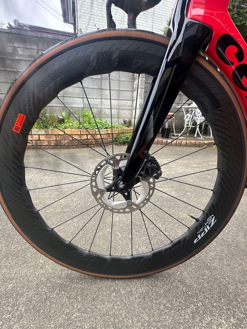 水曜日で出品終了します。ZIPP 454 NSW チューブレスタイヤ