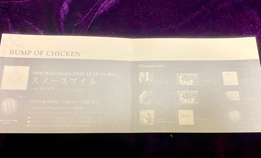 い*さ様 おまけ付☆当選品☆BUMP OF CHICKEN☆フリースクッションブ