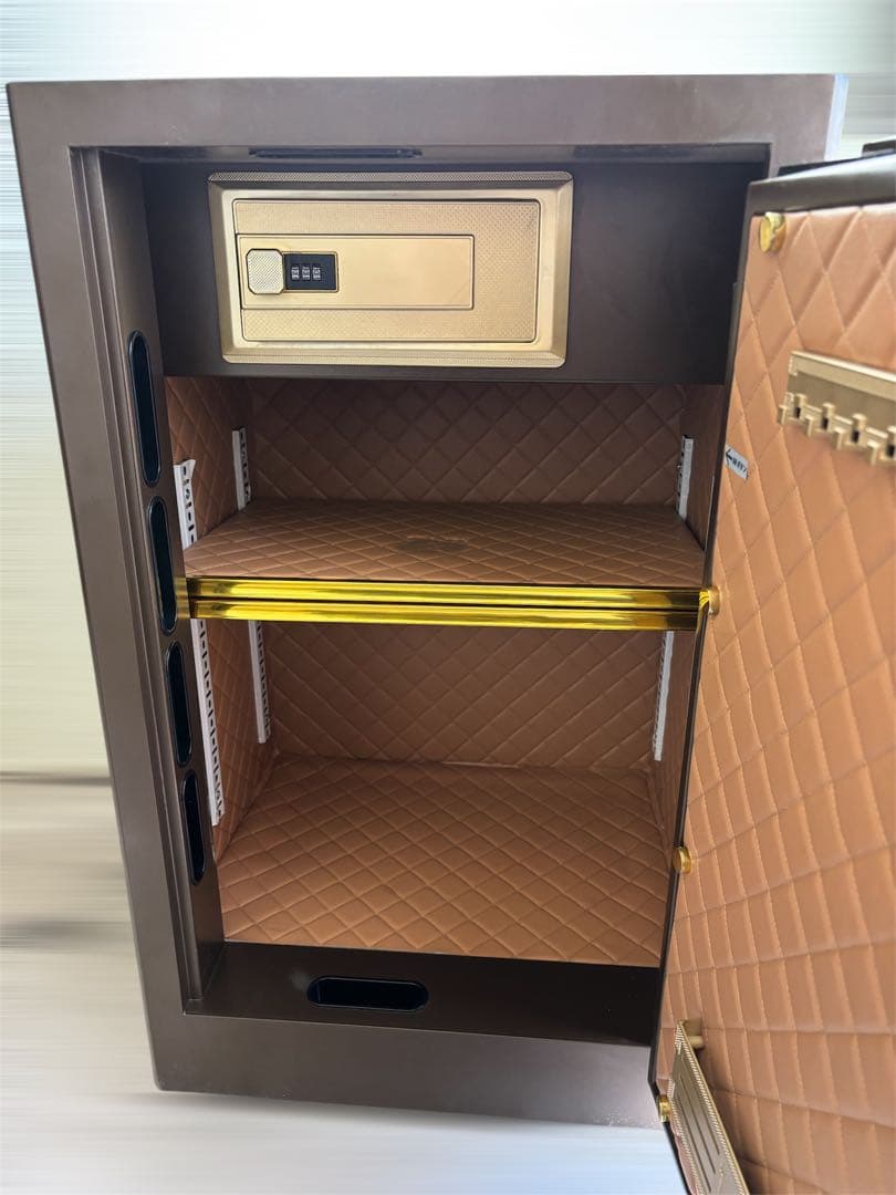 金庫超大型 103L 指紋認証 家庭用 4種類解錠 家庭用人気 アラーム機能付き