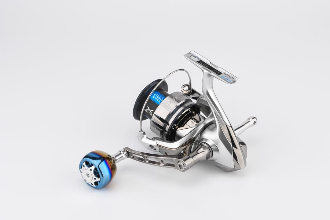 新型チタンノブパワーハンドルシマノ用ゴメクサス パワーハンドル70mm シルバー