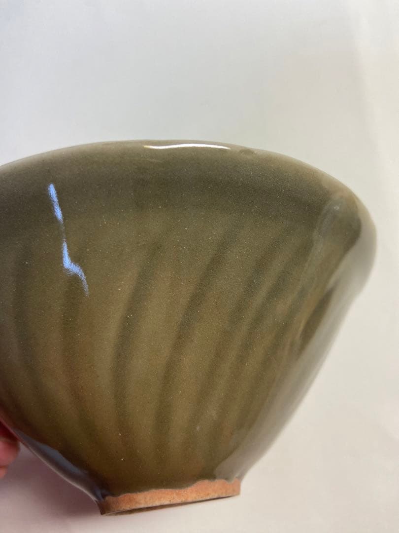 耀州窯　青磁　画花紋　送料込み1003