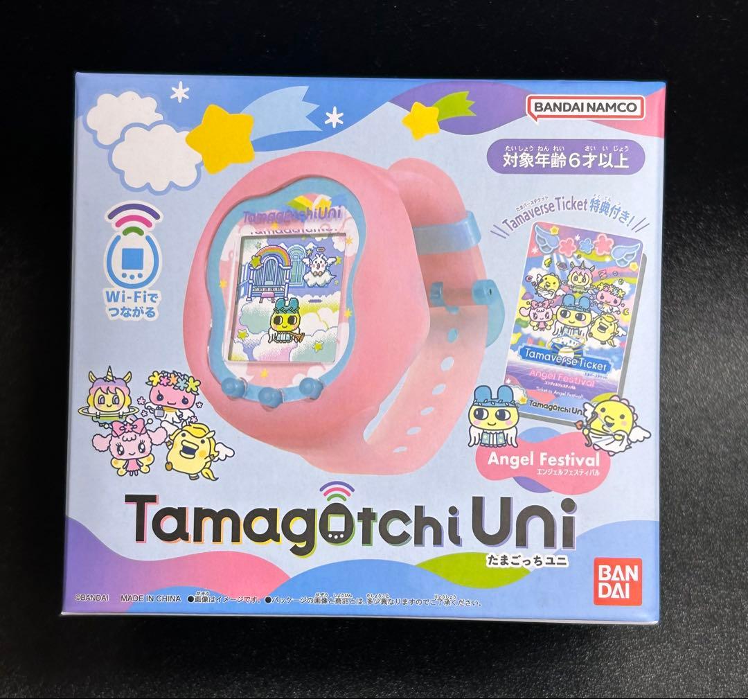 【新品未使用】たまごっち ユニ エンジェル フィスティバルTamagotchi