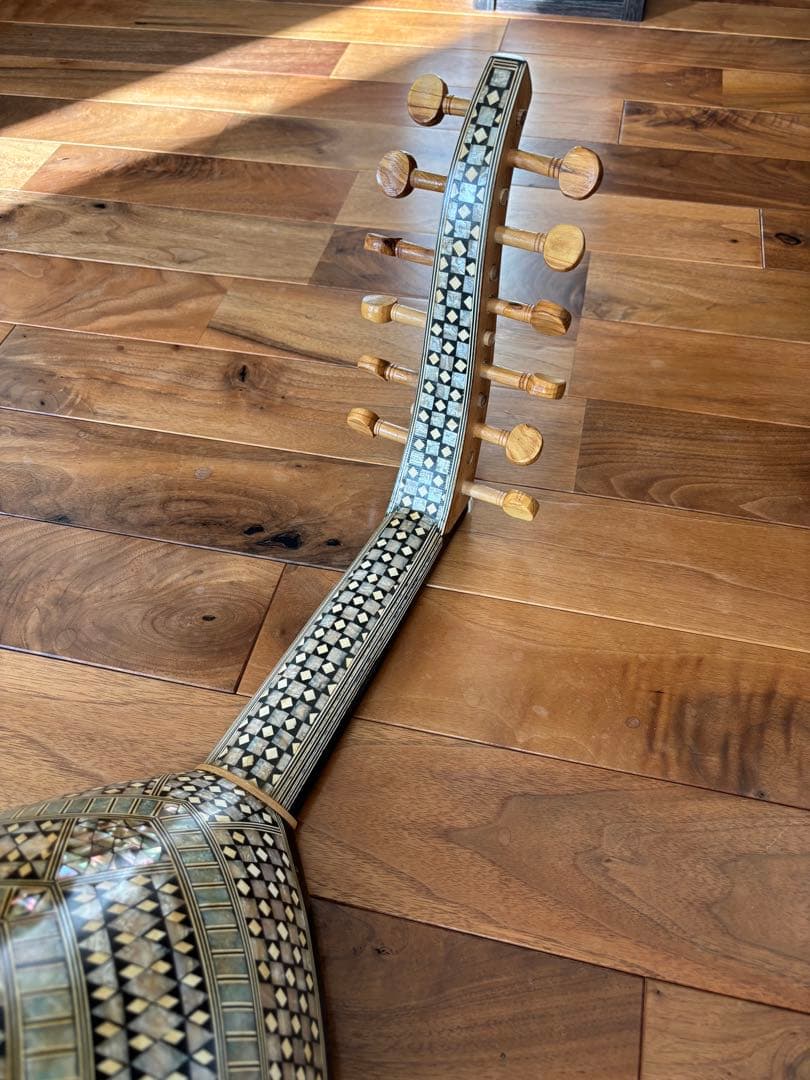 ウード OUD 12弦 リュード　木製 楽器　アラブ楽器　エジプト　弦楽器