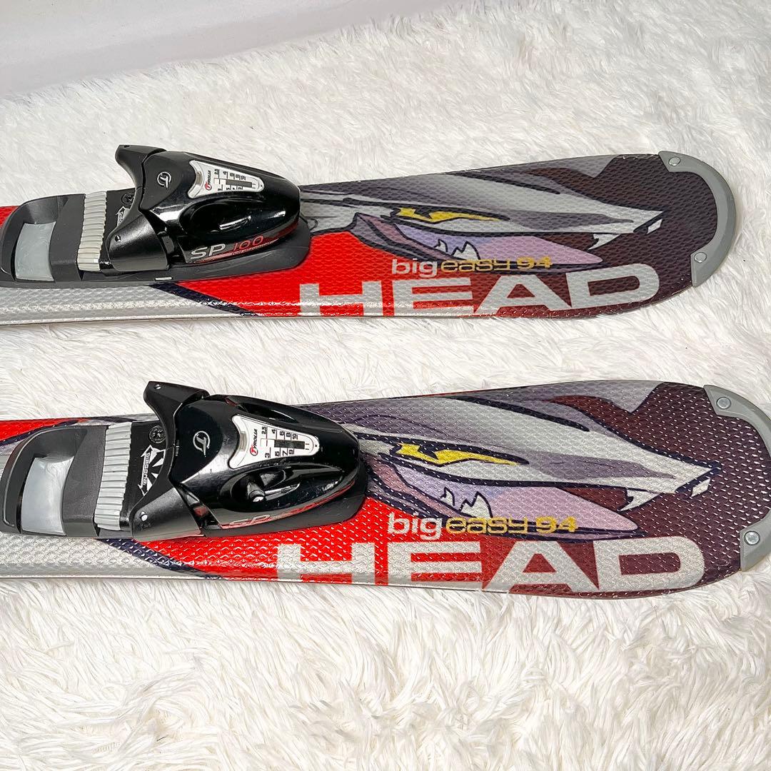 【良品】HEAD Big Easy 94 スキー板 ビンディング付き