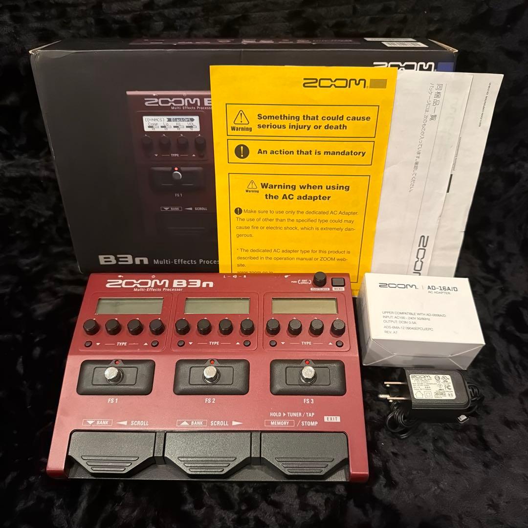 ZOOM B3n ベースマルチエフェクター