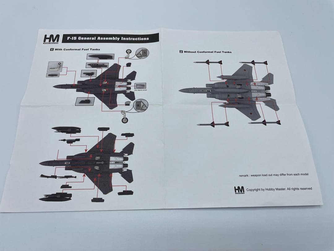 ホビーマスター 1/72 航空自衛隊 F-15J イーグル 飛行開発実験団