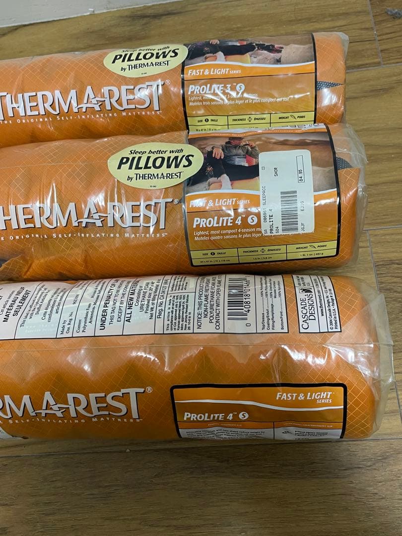 未使用含む　サーマレスト　プロライト4S×2 プロライト3S×2 4個セット