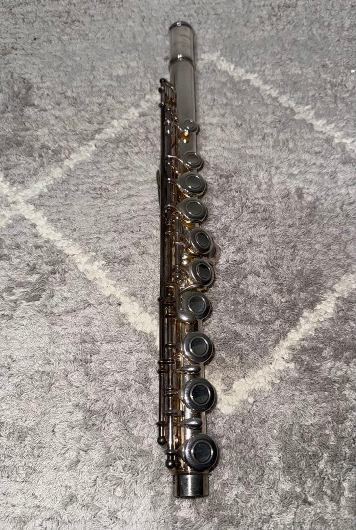 頭部管銀製 ヤマハフルート YFL311 Eメカ搭載 シルバー ケース付き