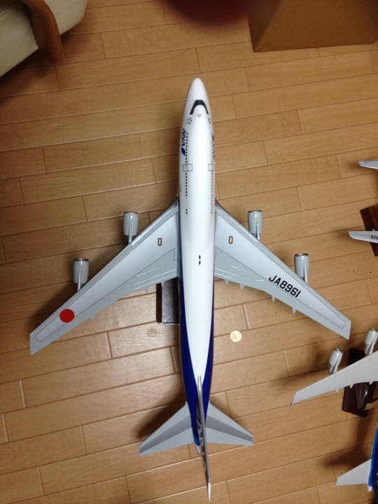 【パックミン】1/100 JA8961 ANA747 ラストフライト機 希少✨️