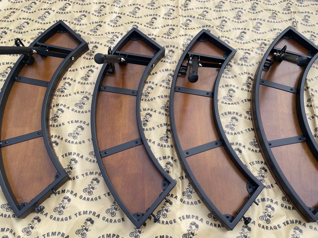 【値下げ】LOGOSアイアンウッド囲炉裏サークルテーブルL