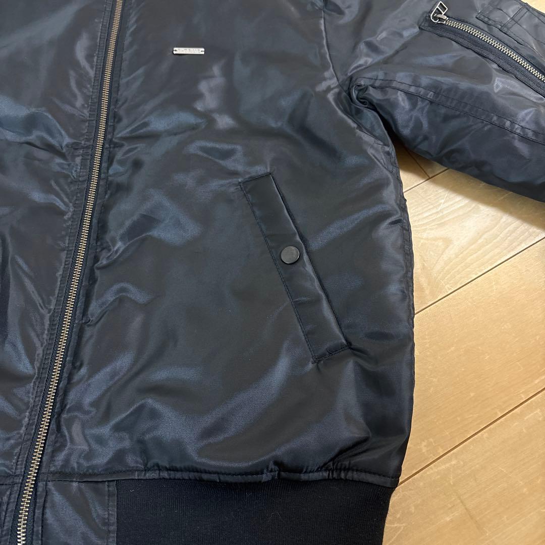 ☆新品☆エバーグリーン　B-TRUE　MA-1　ジャケット　ブラック