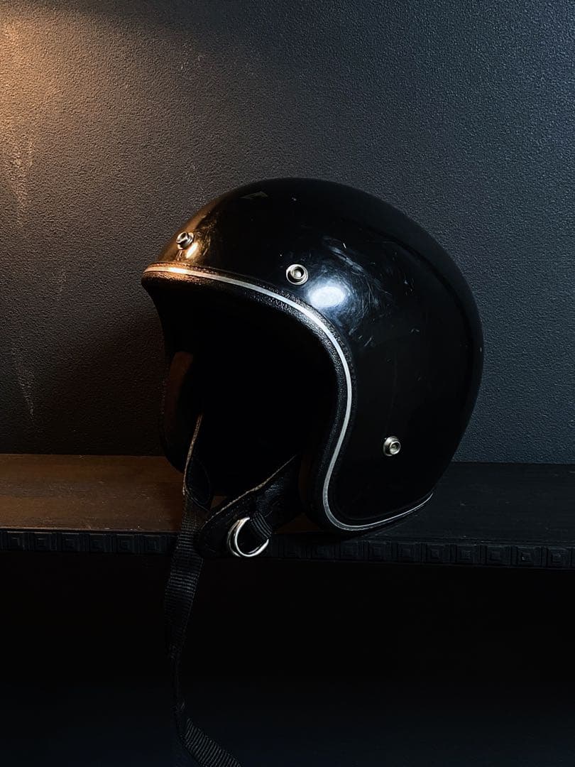 アンティーク雑貨 DUNS HELMET 1980s 1990s BLACK