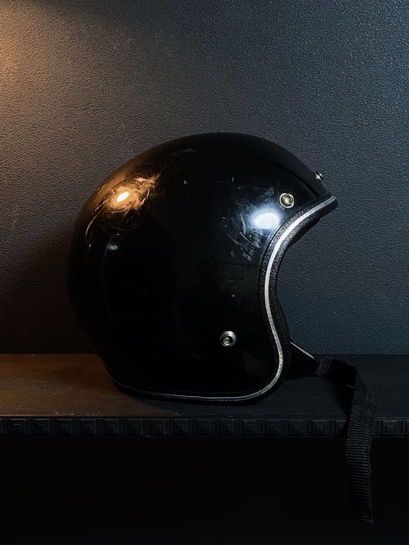 アンティーク雑貨 DUNS HELMET 1980s 1990s BLACK