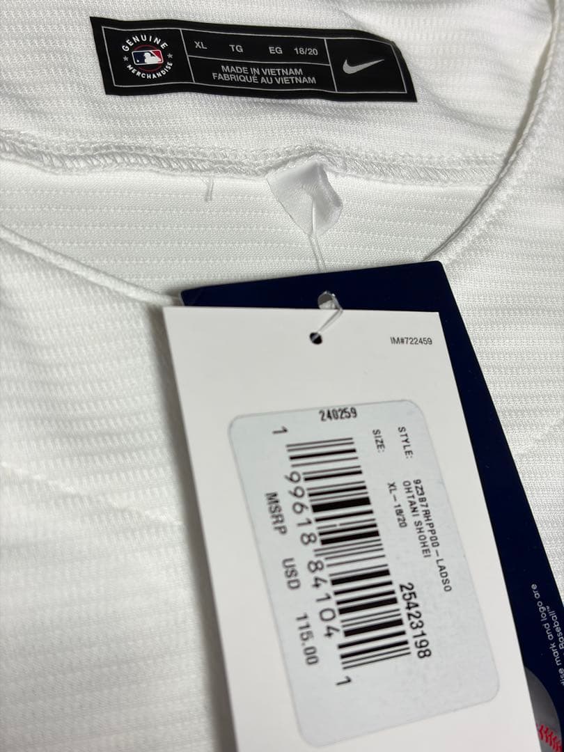 100%正規品ユースXL新品ナイキマーク刺繍仕様2025ワールドシリーズ大谷翔平