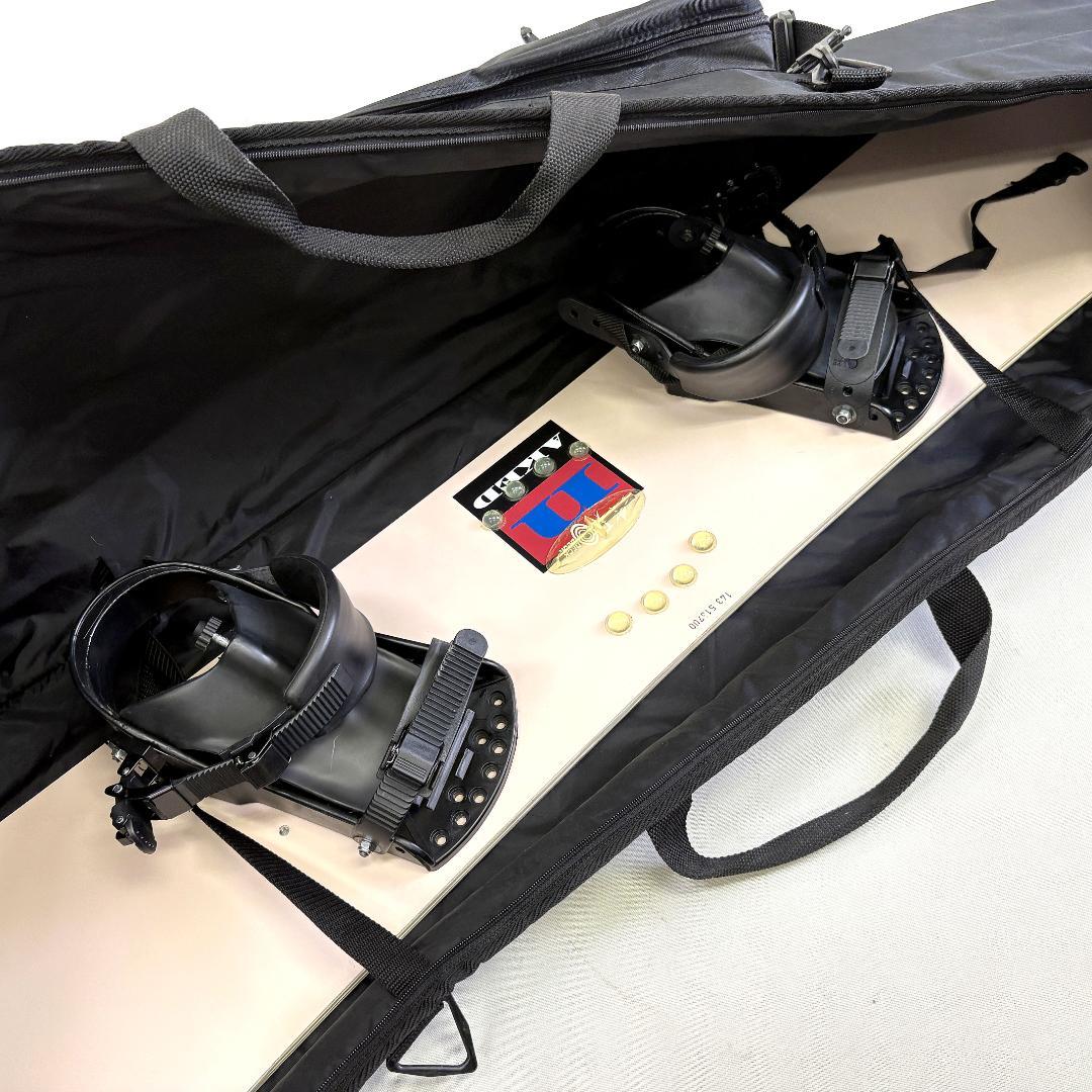 NAKED スノーボード 143cm オールラウンド バインディング/ケース付き