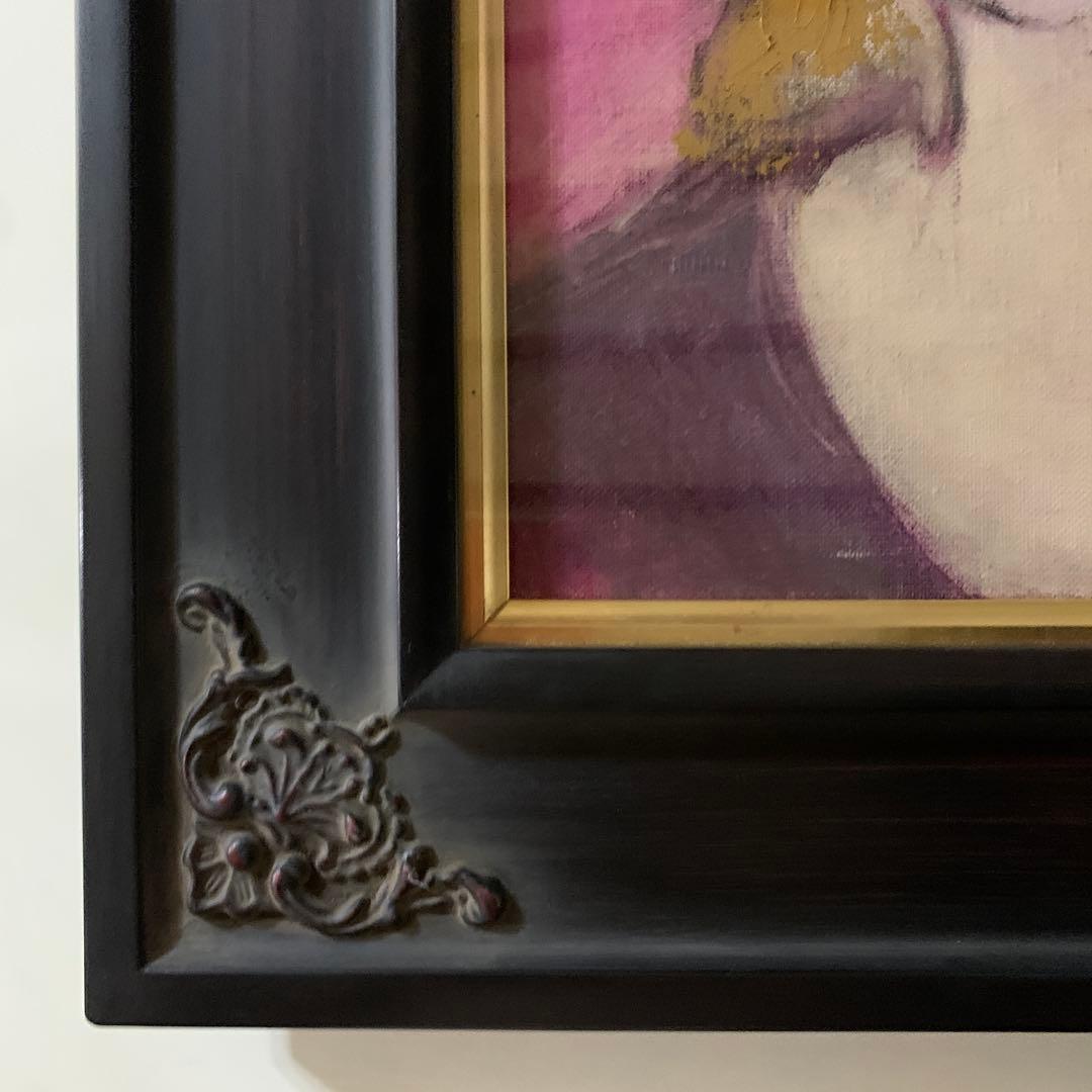 安藤玉子　油彩　原画