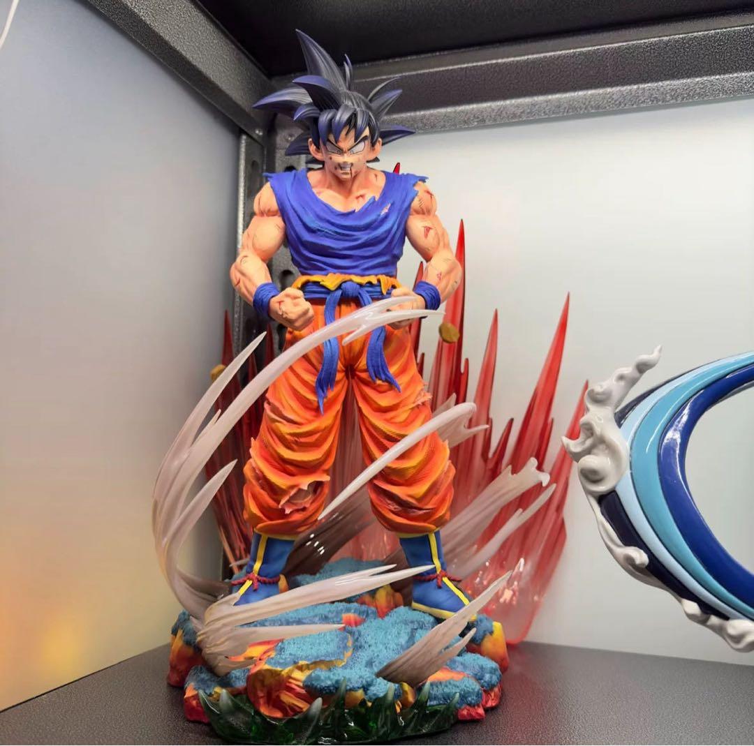 ドラゴンボール 孫悟空 ガレキ ガレージキット スタチューX①④③