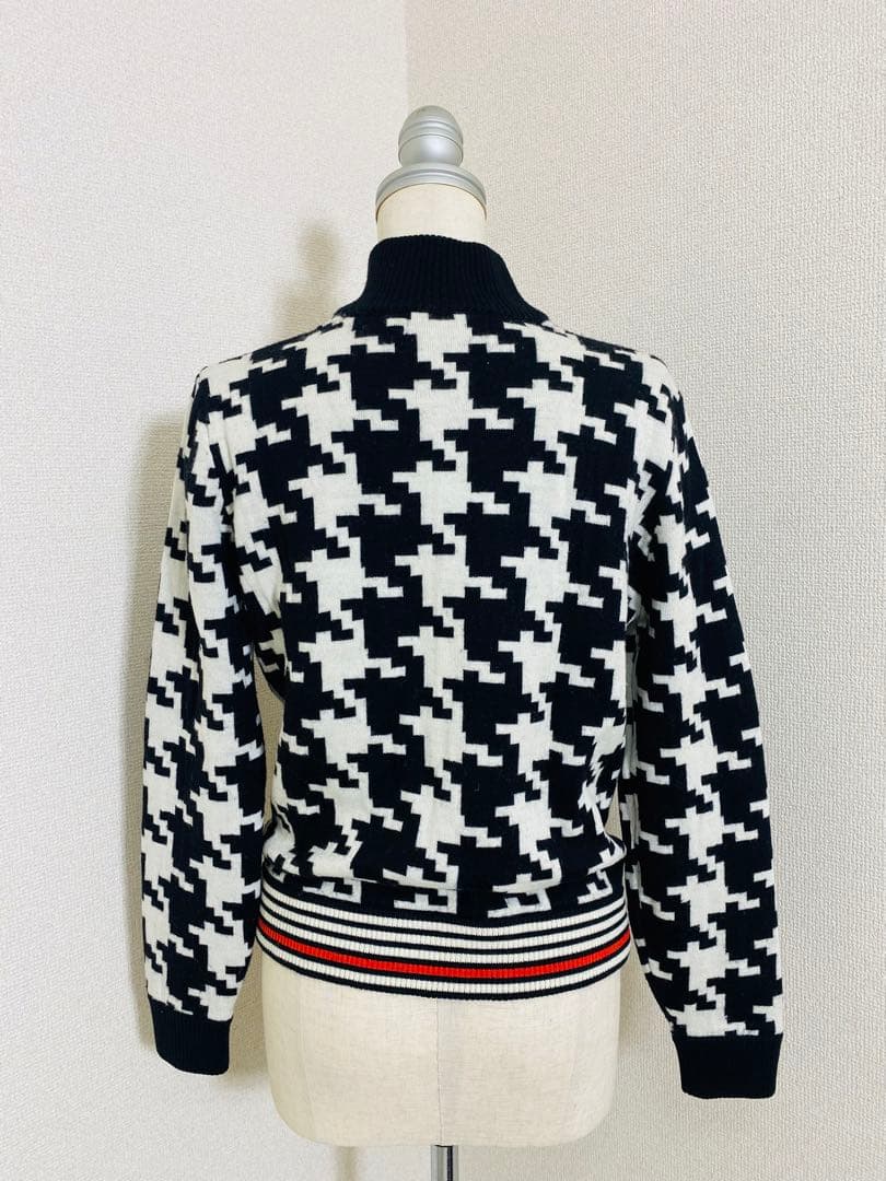 7765. le coq sportif GOLF ニット ジップ セットアップ