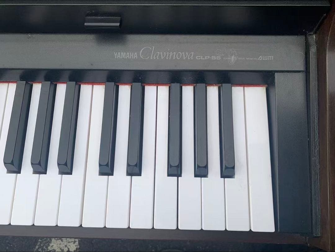 【引き取り限定】Yamaha Clavinova CLP-55 ダークブラウン