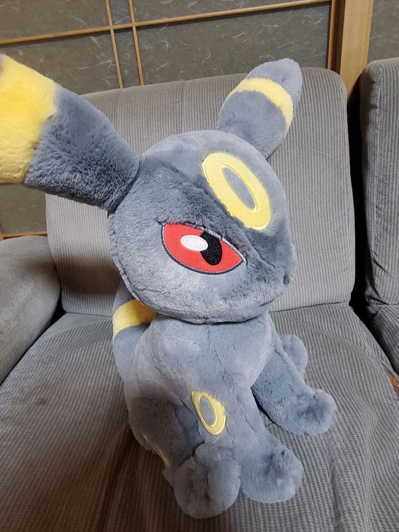 【ゲリラセール最終価格】ふわふわ抱きぬいぐるみ　ブラッキー、ニンフィア